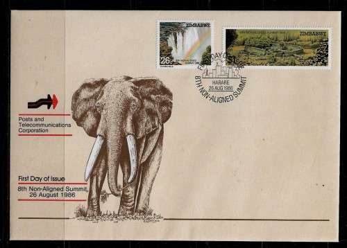 Zimbabwe - 1986 8th Non-Aligned Summit Conference FDC