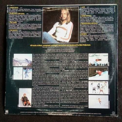 Rick Wakeman - White Rock LP Vinyl Record