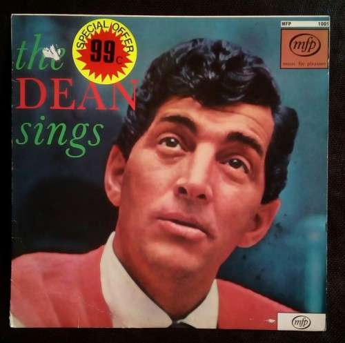 Dean Martin - The Dean Sings LP Vinyl Record