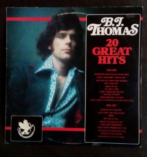 B.J. Thomas 20 Great Hits LP Vinyl Record