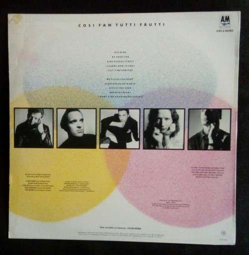 Squeeze - Cosi Fan Tutti Frutti LP Vinyl Record