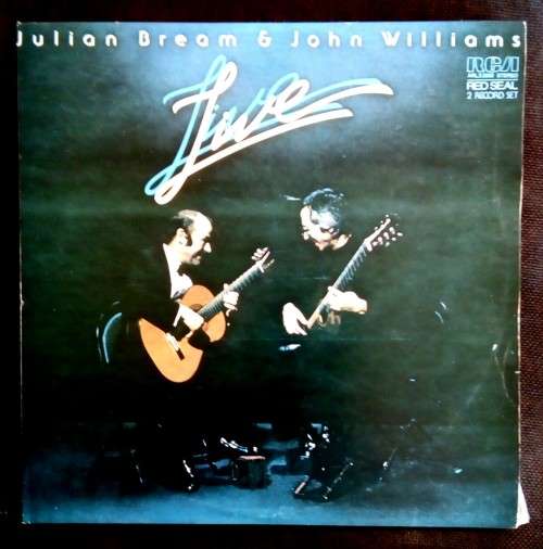 Julian Bream & John Williams - `Live` Double LP Vinyl Record Set