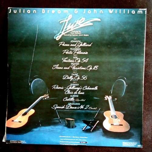 Julian Bream & John Williams - `Live` Double LP Vinyl Record Set