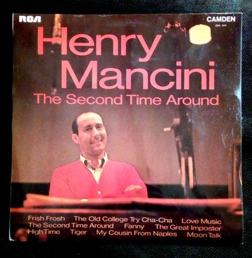 Henry Mancini - The Second Time Around LP Vinyl Record - UK Pressing
