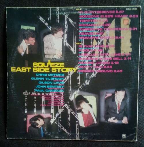 Squeeze - East Side Story LP Vinyl Record