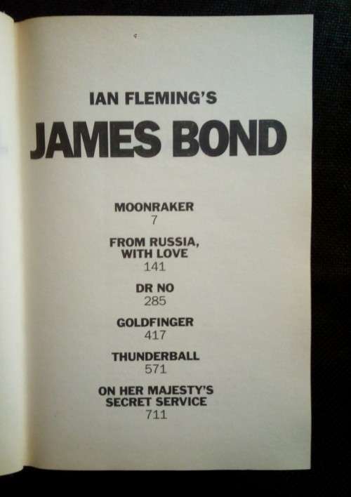 Ian Fleming - James Bond ( 6 Novels in 1 Book ) ( Hard Cover )