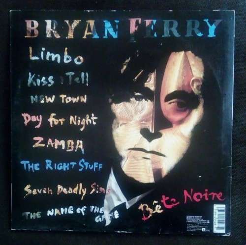 Bryan Ferry - Bete Noire LP Vinyl Record - Canada Pressing