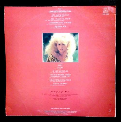 Audrey Landers - Paradise Generation LP Vinyl Record