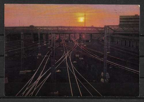 Sunset, Johannesburg - South Africa Postcard