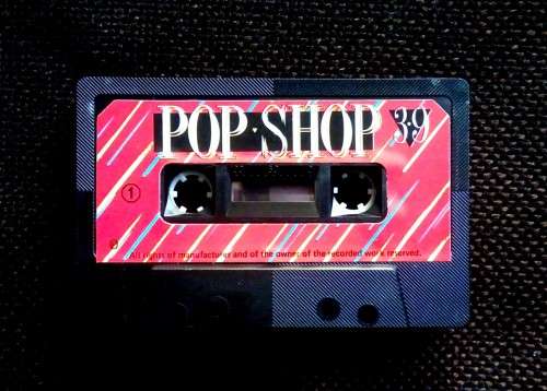 POP SHOP Vol.39 Cassette Tape