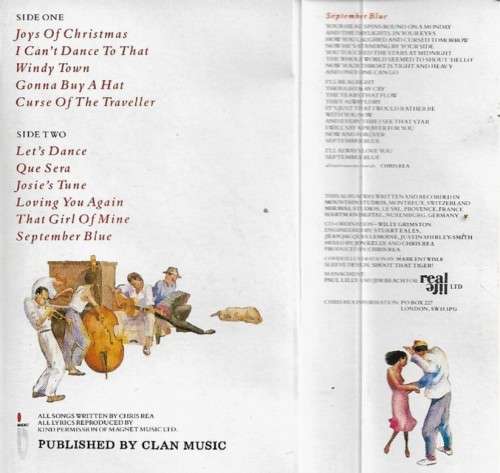 Chris Rea - Dancing With Strangers Cassette Tape