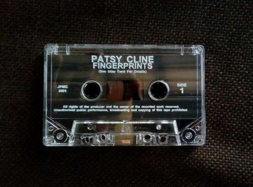 Patsy Cline - Fingerprints Cassette Tape - Europe Edition