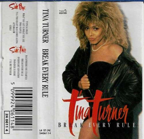 Tina Turner - Break Every Rule Cassette Tape
