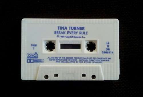 Tina Turner - Break Every Rule Cassette Tape