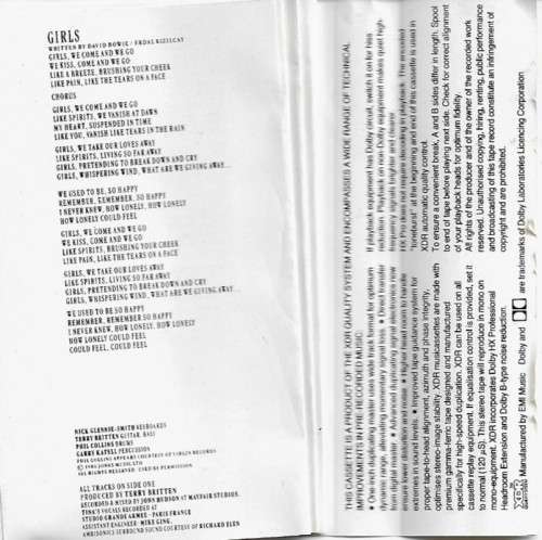 Tina Turner - Break Every Rule Cassette Tape