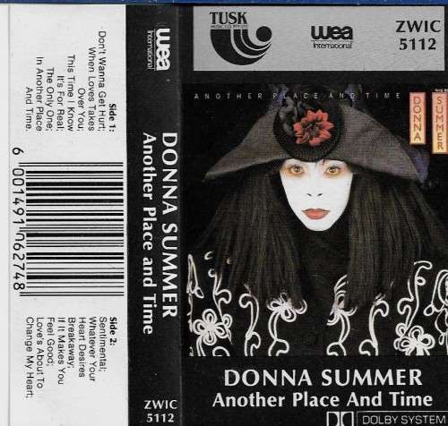 Donna Summer - Another Place and Time Cassette Tape
