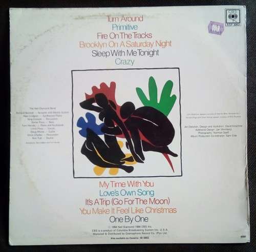 Neil Diamond - Primitive LP Vinyl Record