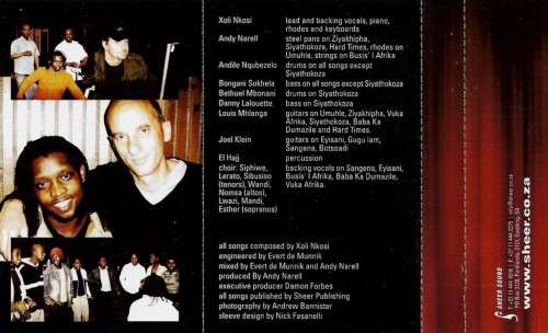 Xoli Nkosi - Sangena Cassette Tape