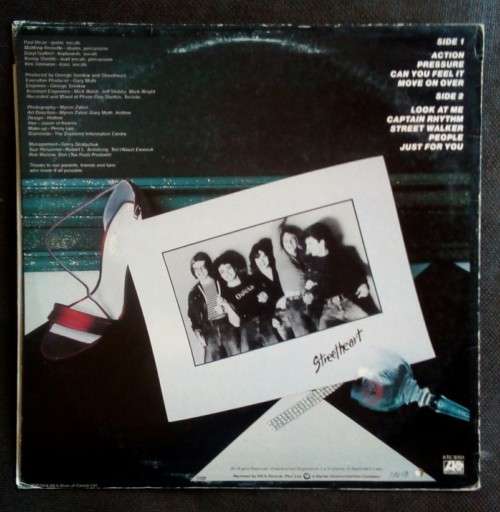 Streetheart - Meanwhile Back in Paris LP Vinyl Record