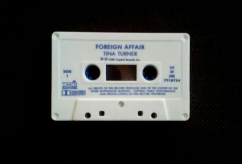 Tina Turner - Foreign Affair Cassette Tape