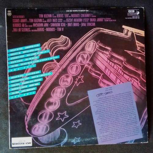 Streets of Fire (Music From The Original Motion Picture) LP Vinyl Record
