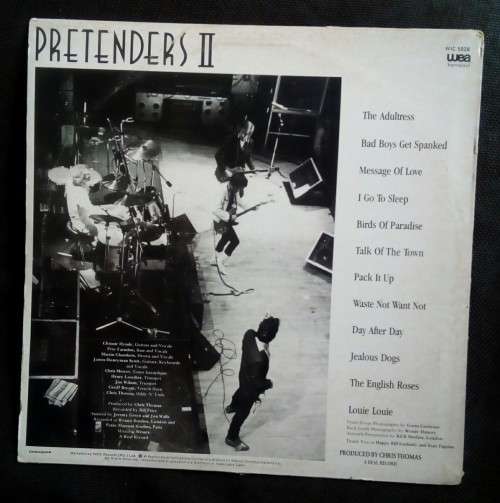 Pretenders - Pretenders II LP Vinyl Record