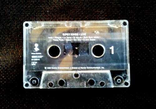 Gipsy Kings Live Cassette Tape