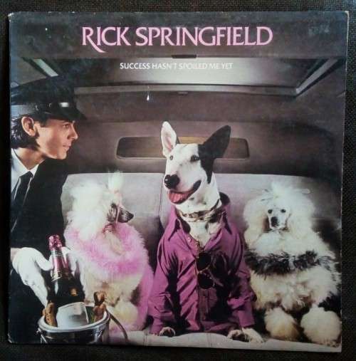 Rick Springfield - Success Hasn`t Spoiled Me Yet LP Vinyl Record - USA Pressing