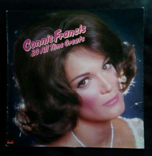Connie Francis - 20 All Time Greats LP Vinyl Record - UK Pressing