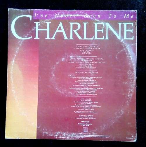 Charlene - I've Never Been To Me LP Vinyl Record