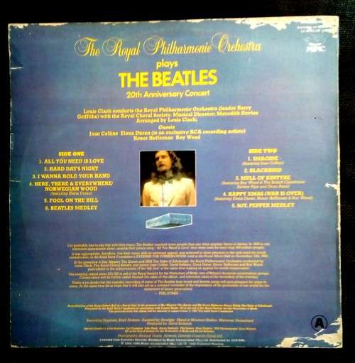 The Royal Philharmonic Orchestra Plays The Beatles LP Vinyl Record