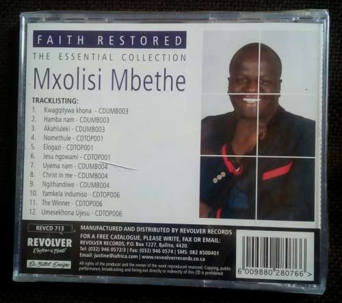 Mxolisi Mbethe - The Essential Collection CD ( New & Sealed )