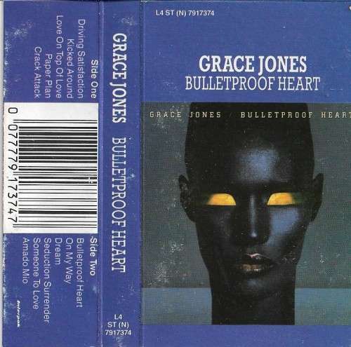 Grace Jones - Bulletproof Heart Cassette Tape