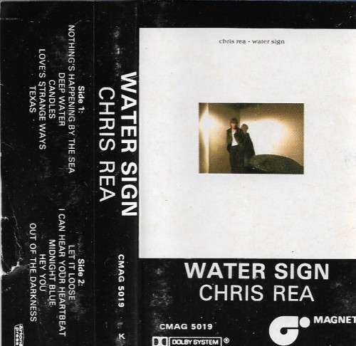 Chris Rea - Water Sign Cassette Tape