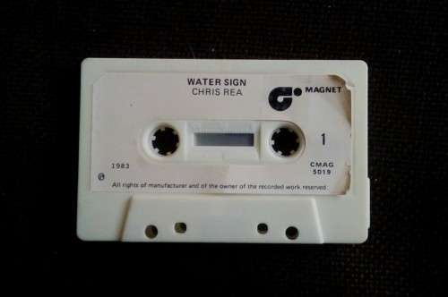Chris Rea - Water Sign Cassette Tape