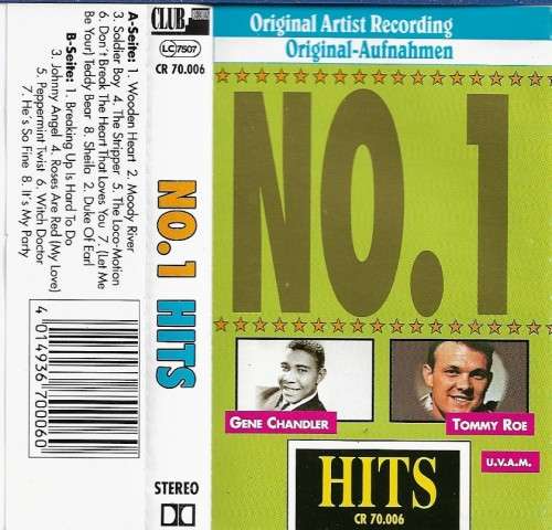 No.1 Hits Vol.6 Cassette Tape - Germany Edition