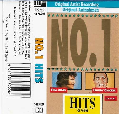 No.1 Hits Vol.8 Cassette Tape - Germany Edition