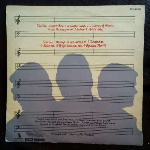 The Shadows - Change of Address LP Vinyl Record