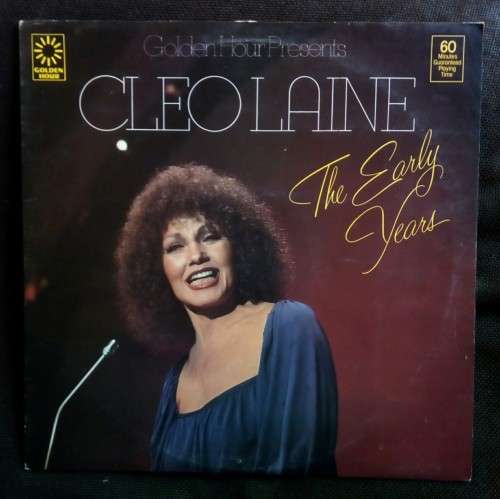 Cleo Laine - The Early Years LP Vinyl Record