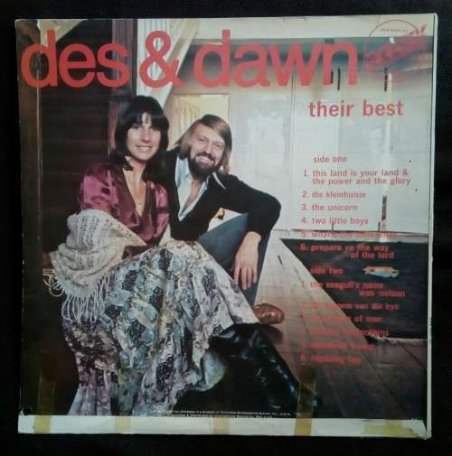 Des & Dawn - Their Best LP Vinyl Record