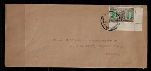 Southern Rhodesia - 1950 Diamond Jubilee on Cover Posted to Salisbury