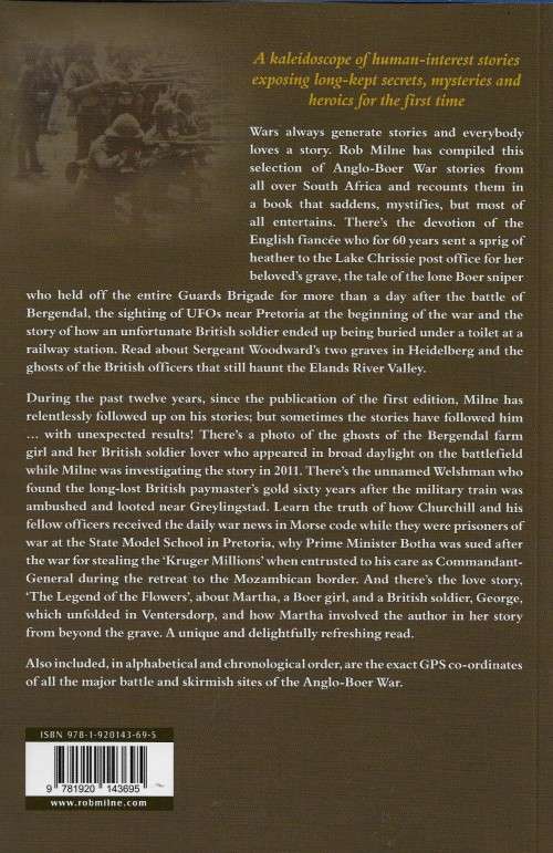 ANECDOTES of the Anglo - Boer War by Rob Milne ( New Soft Cover )