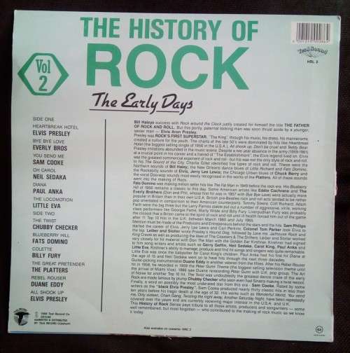 The History of Rock Vol.2 LP Vinyl Record