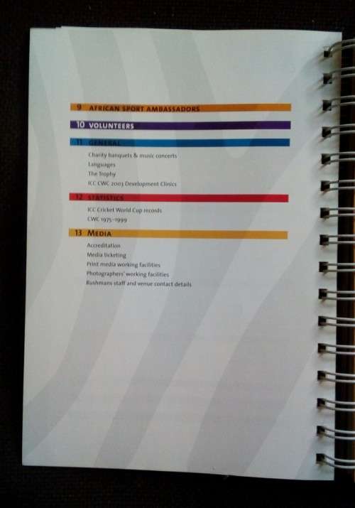 2003 ICC Cricket World Cup Tournament Guide