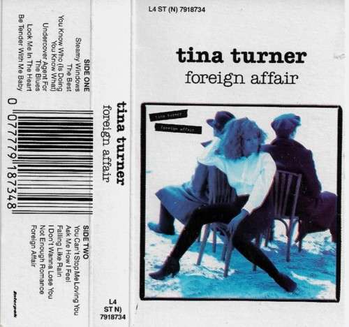Tina Turner - Foreign Affair Cassette Tape