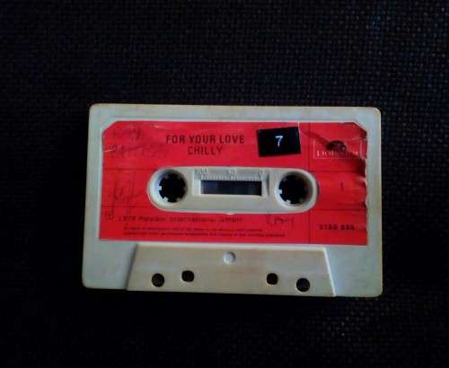 Chilly - For Your Love Cassette Tape