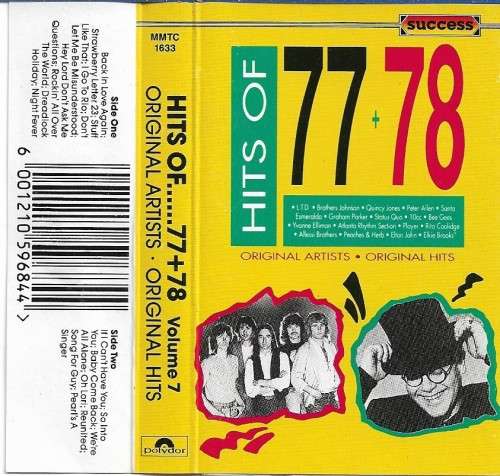 Hits of 77+78 Vol.7 Cassette Tape