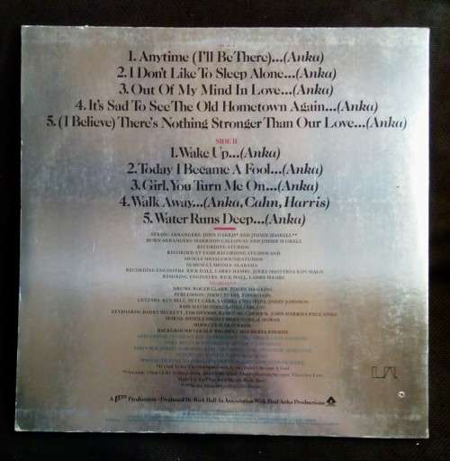 Paul Anka - Feelings LP Vinyl Record - USA Pressing