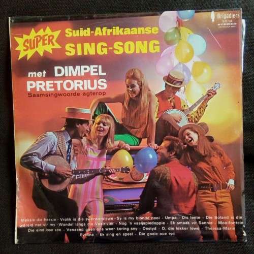 Dimple Pretorius - Super Suid-Afrikaanse Sing-Song LP Vinyl Record