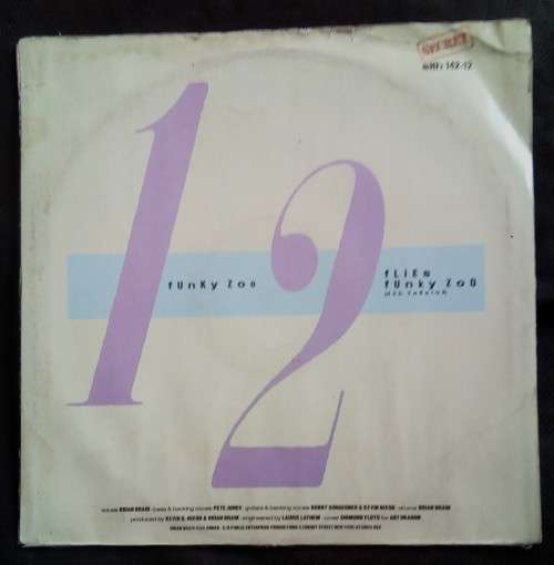 Brian Brian - Funky Zoo 12` Single Vinyl Record - UK Pressing